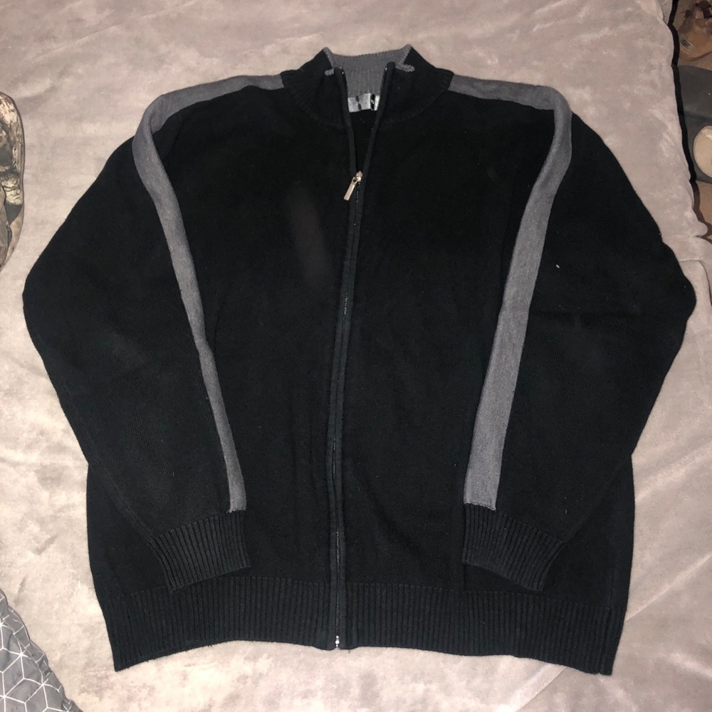 Oscar De La Renta black mens sweater size XXL